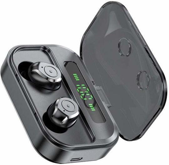 In-ear Bluetooth Handsfree Earphones with Charging Case Black
