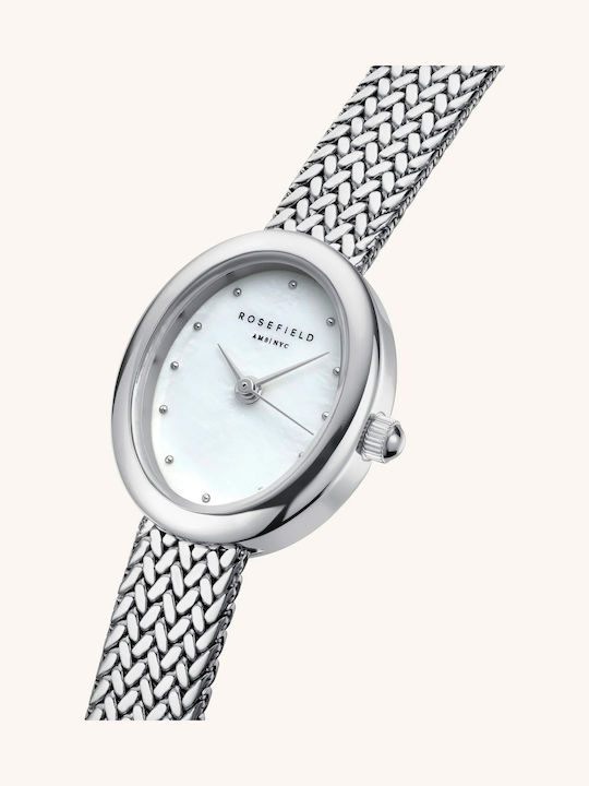 Rosefield Mini Ρολόι Μπαταρίας με Μεταλλικό Μπρασελέ Rosefield Mini Ρολόι Μπαταρίας με Μεταλλικό Μπρασελέ