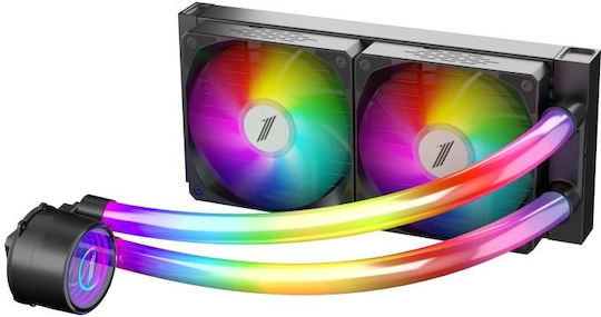 1STPLAYER Mothra MT240 Infinite Υδρόψυξη AIO CPU με 2 Ανεμιστήρες 120mm και ARGB Φωτισμό