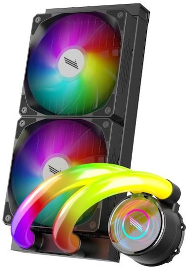 1STPLAYER Mothra MT240 Infinite Υδρόψυξη AIO CPU με 2 Ανεμιστήρες 120mm και ARGB Φωτισμό
