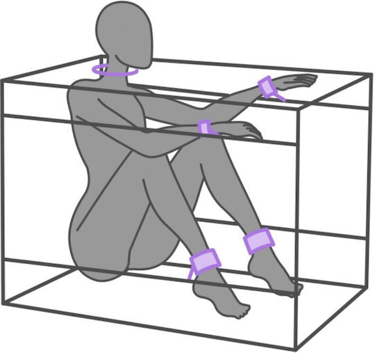 Kink Cătușe în Culoare Violet