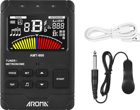 Aroma Tuner / Metronom AMT600 în Culoare Negru