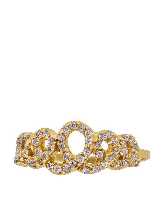 Savvas Design Damenring Gold 14K Savvas Design Damenring Gold 14K