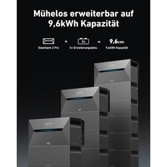 Anker SOLIX Solarbank 2 E1600 Plus Power Station 1600Wh