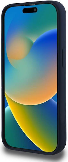 Red Bull Umschlag Rückseite Silikon / Kunststoff Marineblau (iPhone 15 Pro)