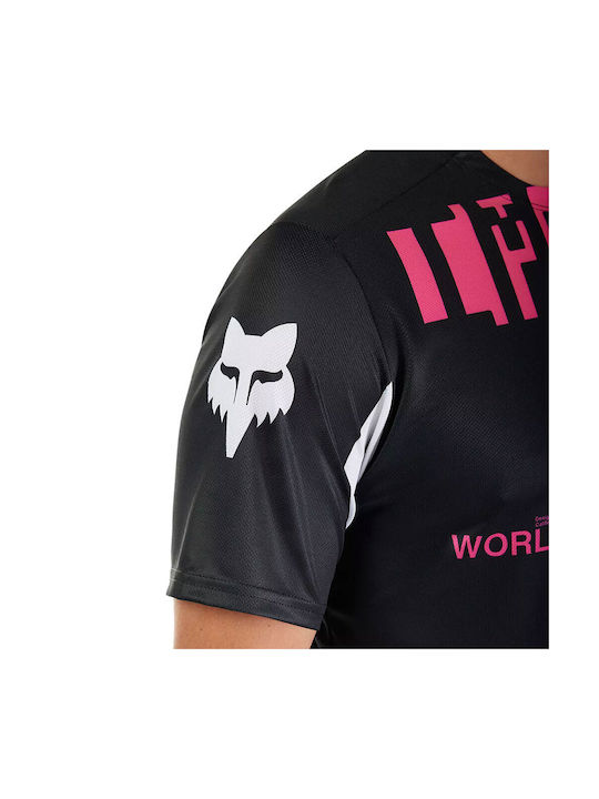 Fox Ranger Ss Short Sleeves Cycling Jersey Black