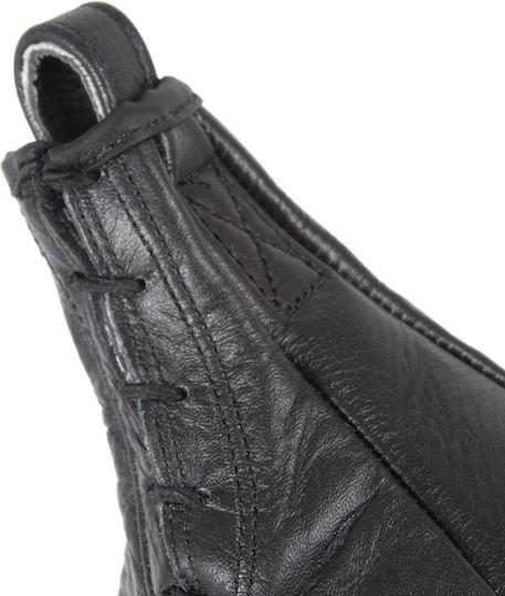 AMILA Leather Speed Punching Bag 28cm Black