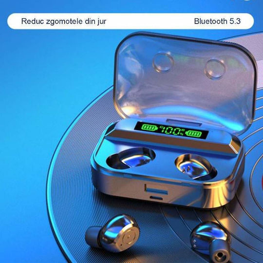 T50 Earbud Bluetooth Handsfree Căști cu Rezistență la Transpirație și Carcasă de Încărcare Intelligent LED Display