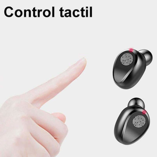 T20 Earbud Bluetooth Handsfree Căști cu Rezistență la Transpirație și Carcasă de Încărcare Intelligent LED Display