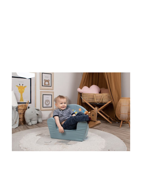 Kids Armchair with Armrests Green 42x52x32cm