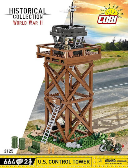 Cobi Blocuri U.s. Control Tower 664buc