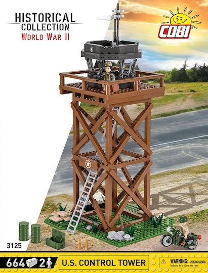 Cobi Blocuri U.s. Control Tower 664buc