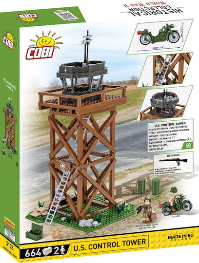 Cobi Blocuri U.s. Control Tower 664buc