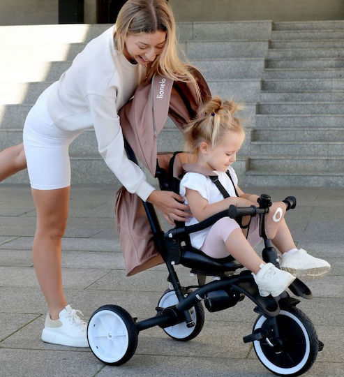 Lionelo Tris Wandelbar mit Elterngriff 3-in-1 für 9 Monate Grau