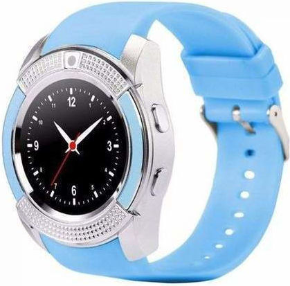 Smartwatch με SIM (Μπλε)
