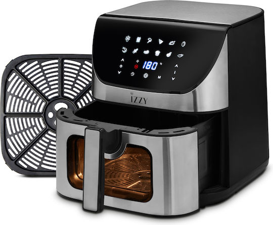 Izzy Air Fryer 8.2lt Ασημί IZ-8250