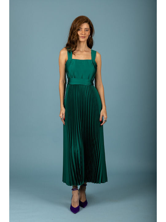 Summer Maxi Dress for Wedding / Christening Emerald