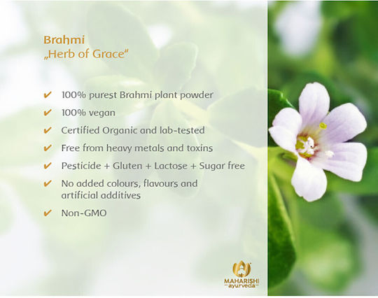 Maharishi Ayurveda BIO Brahmi 60 ταμπλέτες