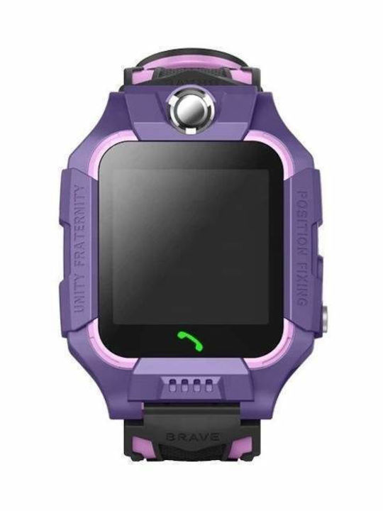 Smartwatch Pentru Copii Cu GPS Violet