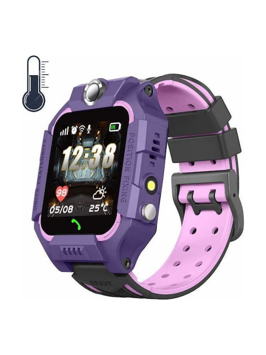 Smartwatch Pentru Copii Cu GPS Violet