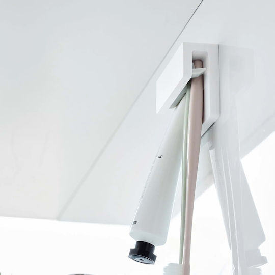 Yamazaki Toothbrush Support Base Wallpaper Plastic White
