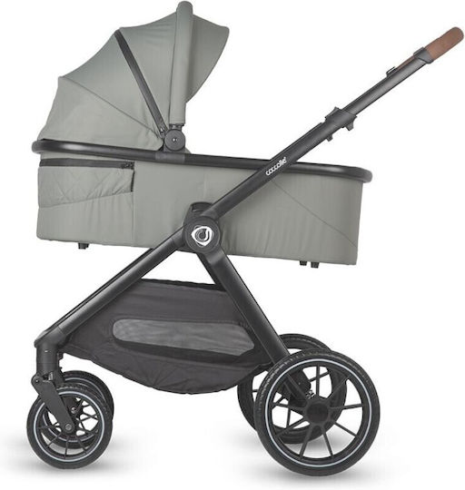 Coccolle Aspen Adjustable 2 in 1 Baby Stroller Suitable for Newborn Moss Green
