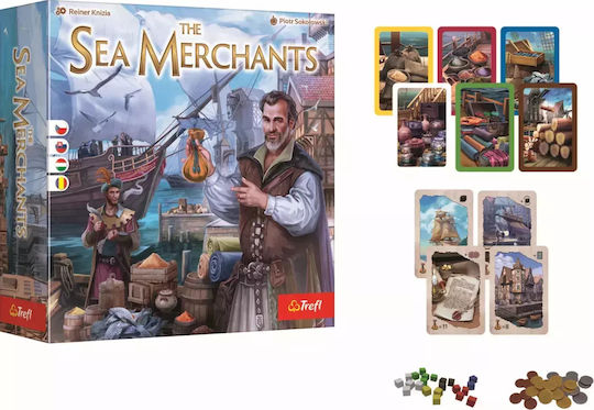 Joc de Societate Merchants At Sea pentru 2-4 Jucători 8+ Ani Trefl