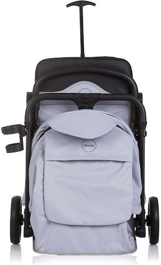 Chipolino Pixie Καρότσι Μωρού Kατάλληλο για Nεογέννητο Cloud Grey 7kg