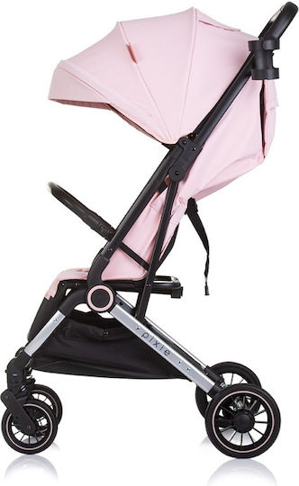Chipolino Pixie Καρότσι Μωρού Kατάλληλο για Nεογέννητο Pink Marshmallow 7kg