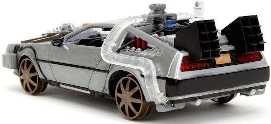 Jada Toys Back To The Future - Time Machine Model 4 Diecast Model (1/24) Όχημα Φιγούρα ύψους 20εκ. σε Κλίμακα 1:24