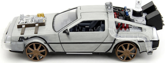 Jada Toys Back To The Future - Time Machine Model 4 Diecast Model (1/24) Όχημα Φιγούρα ύψους 20εκ. σε Κλίμακα 1:24