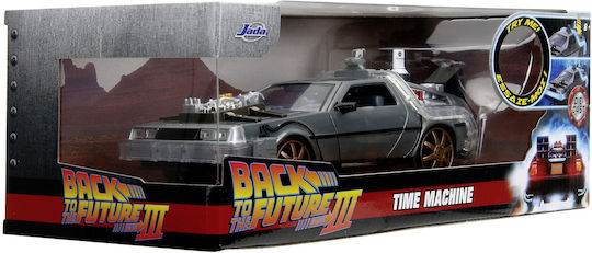 Jada Toys Back To The Future - Time Machine Model 4 Diecast Model (1/24) Όχημα Φιγούρα ύψους 20εκ. σε Κλίμακα 1:24