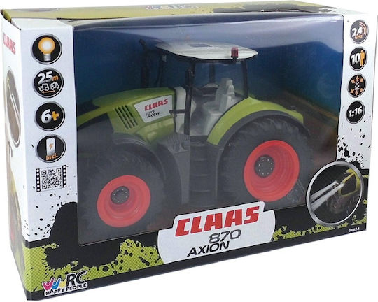 Eic-Pi Happy People Claas Axion 870Tractor Remote Controlled Car Green