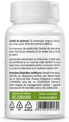 Zenyth D-Mannose Alte Suplimente Alimentare 30 Capsule Pe Bază De Plante