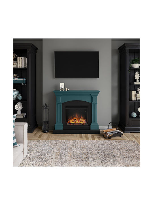 Tagu Magna Powerflame Floor Electric Fireplace 1500W 113.7x28.2cm