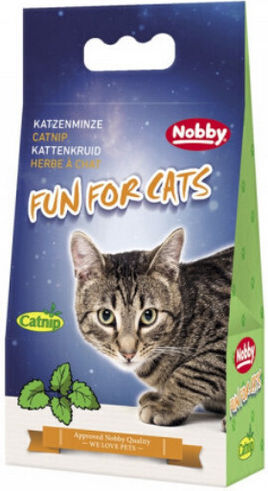 Nobby Fun For Cats Katzenminze für Angst- und Stressbewältigung 25gr