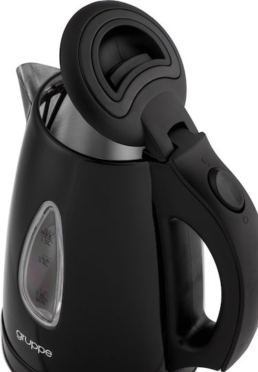 Gruppe HHB-1018 Електрическа Кана 1л 1630W Черна