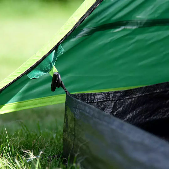 Coleman Chimney Rock 3 Plus Winter Camping Tent Tunnel Green with Double Cloth for 3 People 400x200x155cm