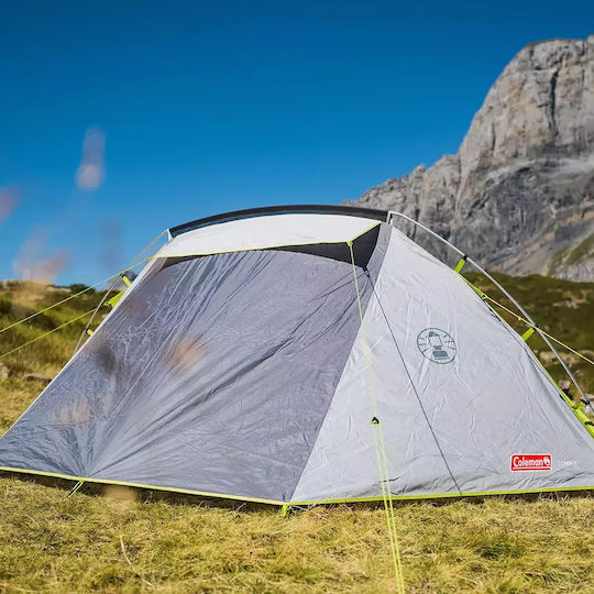 Coleman Cobra 3 Χειμερινή Σκηνή Camping Ορειβασίας Γκρι με Διπλό Πανί για 3 Άτομα Αδιάβροχη 5000mm 313x310x105εκ.