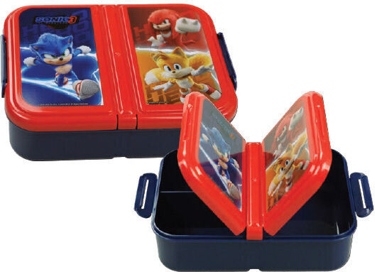Gim Sonic 3 The Hedgehog Plastic Kids' Food Container Sonic Multicolour