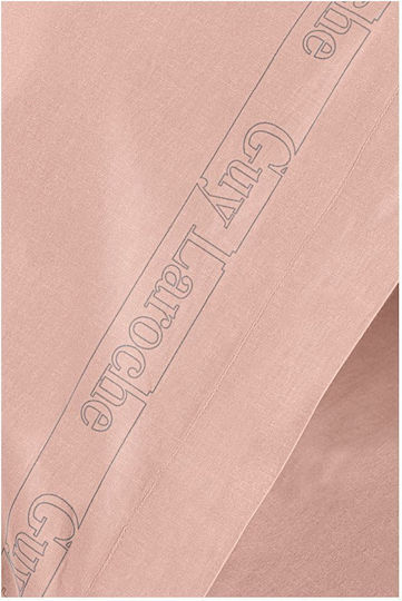 Guy Laroche Color Plus Pillowcase Set with Envelope Cover Coral 50x70cm.