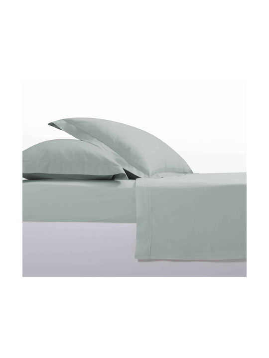 Nef-Nef Homeware Elements Pillowcase Set Oxford Mint 52x72cm.
