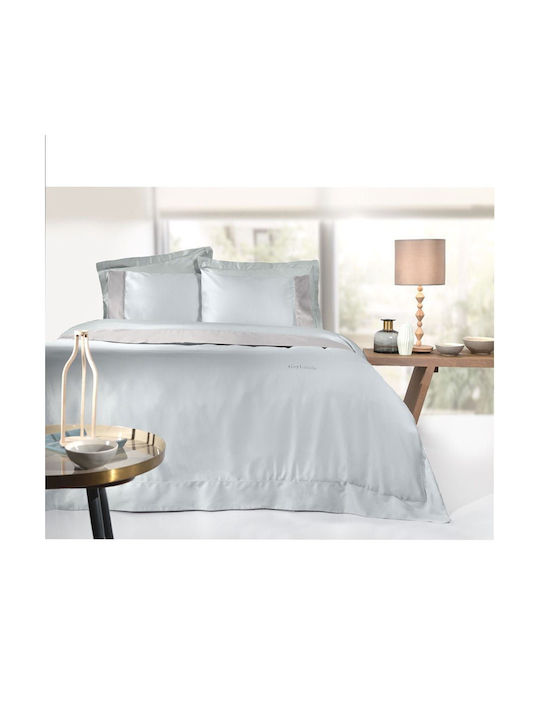 Guy Laroche Silky Moonlight Σετ Μαξιλαροθήκες Oxford Silky Moonlight 52x72εκ.