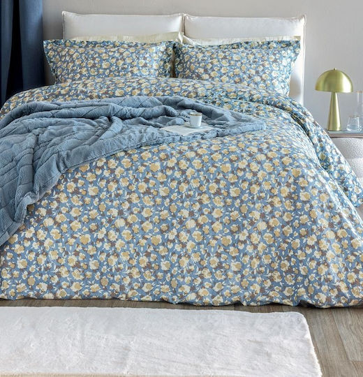 Palamaiki Pillowcase Set Oxford Blue 52x75cm.
