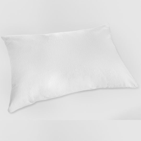 La Luna Bamboo Jersey Сет Калъфки за Възглавници Водоустойчиви Бял 50x70см.