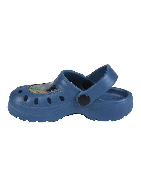 Blaue Kinder-Badeschuhe