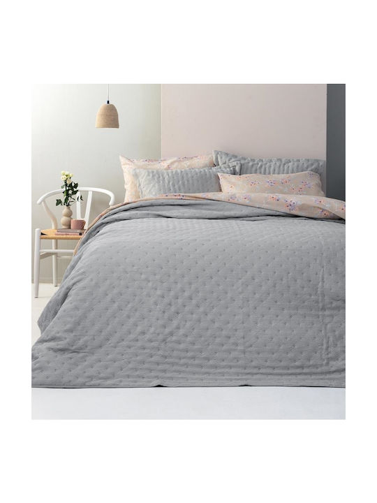 Palamaiki Alison Pillowcase Set Oxford Grey 50x70cm.