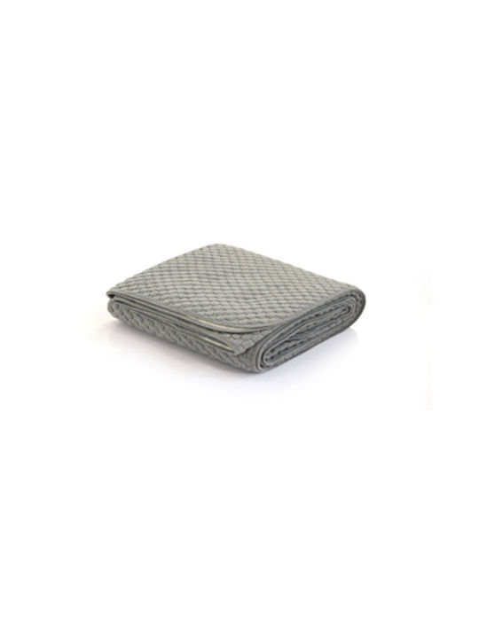 Liolios Home Popcorn Pillowcase Set Gray 50x70cm.