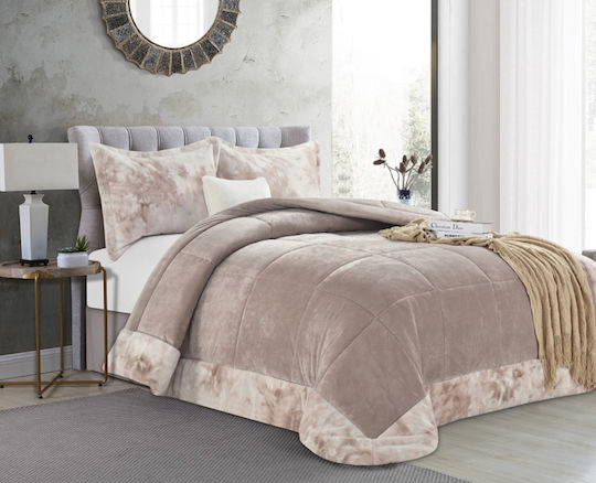 Liolios Home Kissenbezug-Set Oxford Grey 50x70cm.