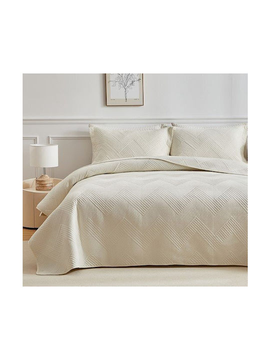 Liolios Home Diverso Pillowcase Set Ivory 50x70cm.